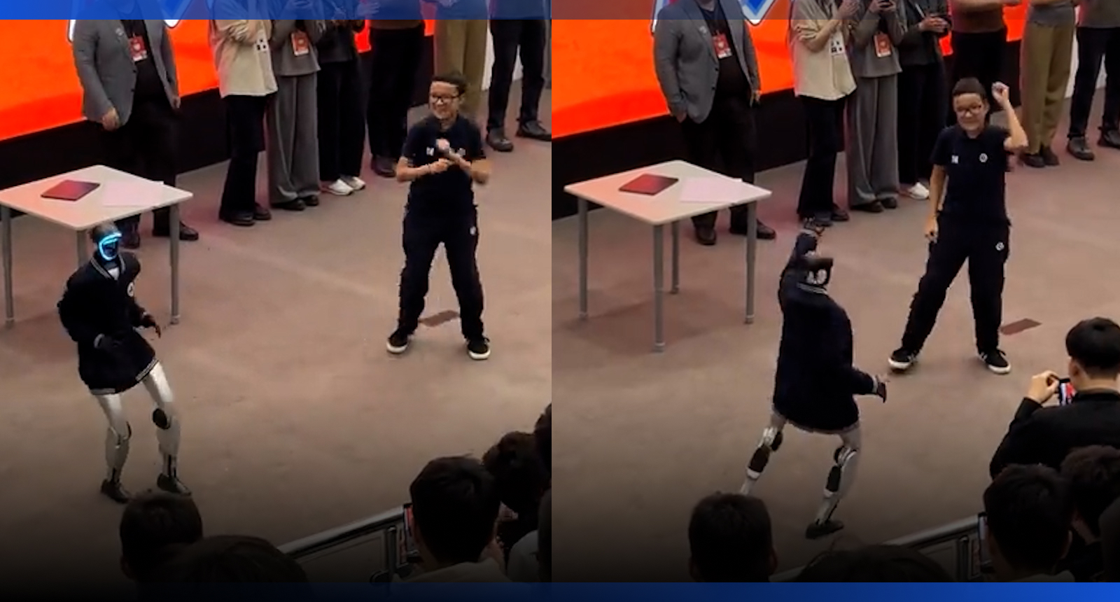 Image for Робот из Астаны станцевал под Кайрата Нуртаса